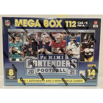2021 Panini Contenders Football Mega Box