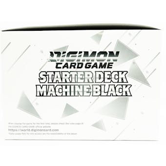 Digimon Machine Black Starter 6-Deck Box