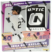 2021 Panini Donruss Optic Baseball 40-Card Mega Box (Carolina Blue and White Parallels!)