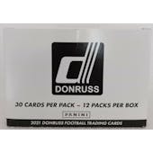 2021 Panini Donruss Football Jumbo Value 12-Pack Box (Press Proof Blue Parallels!)