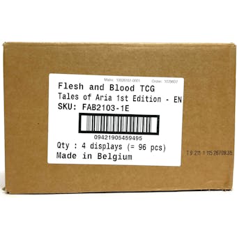 Flesh and Blood TCG: Tales of Aria 1st Edition Booster 4-Box Case