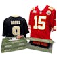 2021 Hit Parade Autographed Football Jersey - Series 10 - Hobby Box - Mahomes, Brees & Mayfield!!!