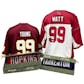 2021 Hit Parade Autographed Football Jersey - Series 10 - Hobby 10-Box Case - Mahomes, Brees & Mayfield!!