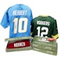 2021 Hit Parade Autographed Football Jersey - Series 6 - Hobby Box - A. Rodgers, J. Herbert & B. Sanders!!!