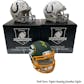 2021 Hit Parade Autographed Football Mini Helmet Hobby Box - Series 1 - P. Manning, B. Starr & B. Sanders!!!