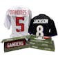 2021 Hit Parade Autographed 1st ROUND EDITION Football Jersey - Series 9 - Hobby 10 Box Case - Mahomes!!