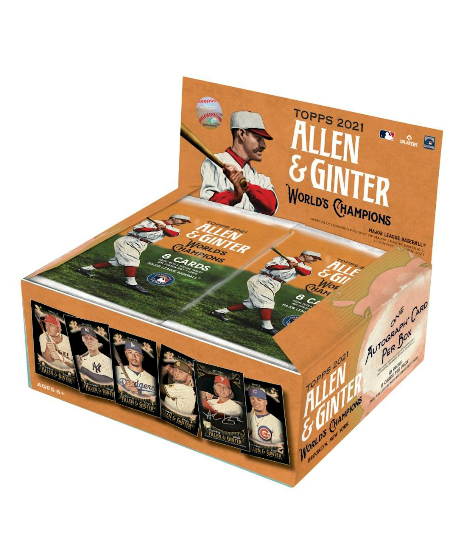 2021 Topps Allen & Ginter X Baseball Hobby Box DA Card World