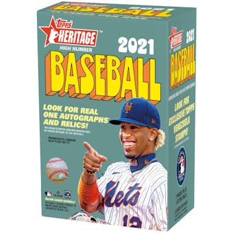 2021 Topps Heritage High Number Baseball 8-Pack Blaster Box (Lot of 6)