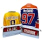 2020/21 Hit Parade Autographed Hockey Jersey - Series 13 - Hobby Box - McDavid, Eichel, & Orr!!!