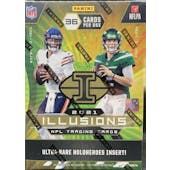 2021 Panini Illusions Football 6-Pack Blaster Box (Exclusive Parallels!)