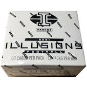 2021 Panini Illusions Football Jumbo Value 12-Pack Box (Sunburst and Teal Parallels!)