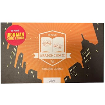 2021 Hit Parade Iron Man Graded Comic Edition Hobby Box - Series 1 - 1st Pepper Potts Happy Hogan Iron Man #1