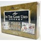 2020/21 Leaf In The Game Used Hockey Hobby 10-Box Case