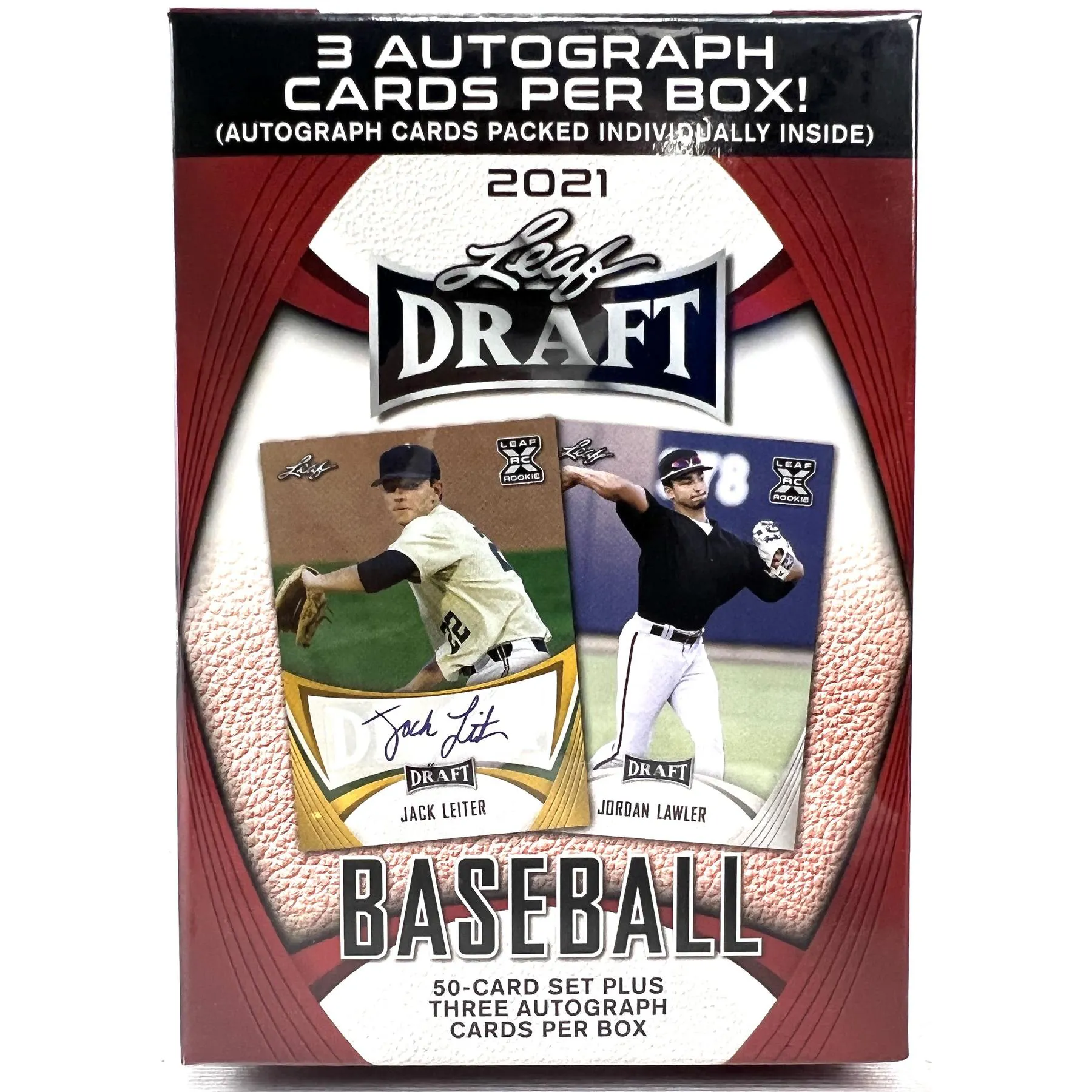 2021 Leaf Draft Baseball Hobby Blaster Box DA Card World