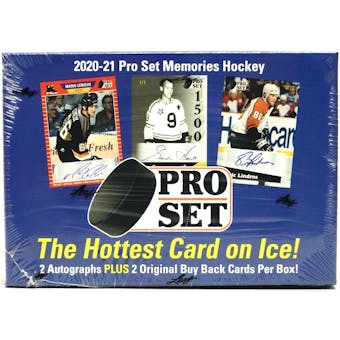 2021 Leaf Pro Set Memories Hockey Hobby Box