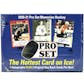 2020/21 Leaf Pro Set Memories Hockey Hobby 10-Box Case