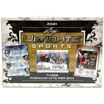 2021 Leaf Ultimate Sports Hobby Box