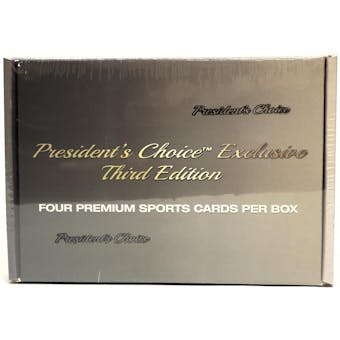2021 President's Choice Exclusive Third Edition Hobby Box