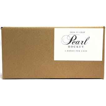 2020/21 Leaf Pearl Hockey Hobby 2-Box Case