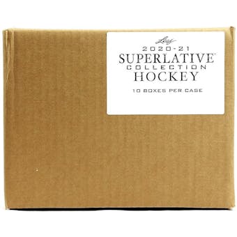 2020/21 Leaf Superlative Collection Hockey Hobby 10-Box Case