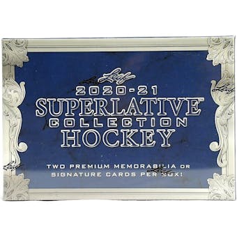 2020/21 Leaf Superlative Collection Hockey Hobby Box
