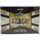 2021 Leaf Ultimate Draft Football Hobby 12-Box Case