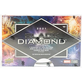 Marvel Black Diamond Trading Cards Hobby Box (Upper Deck 2021)