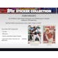 2021 Topps Baseball MLB Sticker Collection Box