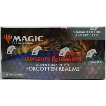 Magic the Gathering Adventures in the Forgotten Realms Set Booster Box