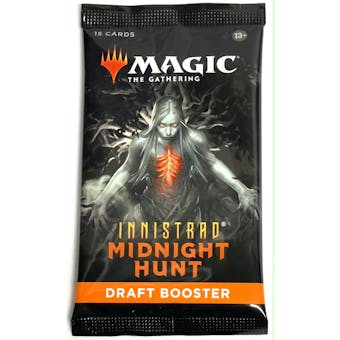 Magic The Gathering Innistrad: Midnight Hunt Draft Booster Pack
