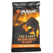 Magic The Gathering Innistrad: Midnight Hunt Set Booster Pack