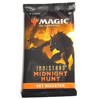 Magic The Gathering Innistrad: Midnight Hunt Set Booster Pack