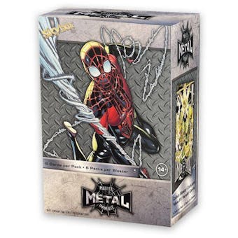 Marvel Spider-Man Metal Universe Trading Cards Blaster Box (Upper Deck 2021)