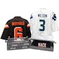 2021 Hit Parade Autographed OFFICIALLY LICENSED Football Jersey - Series 5 - Hobby Box - J. Allen & R. Wilson