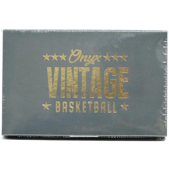 2020/21 Onyx Vintage Basketball Hobby Box