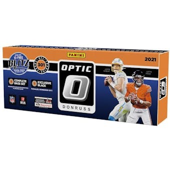 2021 Panini Donruss Optic Football Premium Box (Set) - DACW Live 101 Spot Random Card Break #1