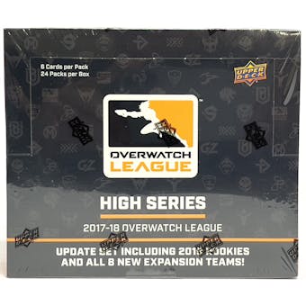 Overwatch League High Series Hobby Box (Upper Deck 2019)