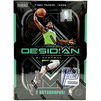 2020/21 Panini Obsidian Basketball 1st Off The Line FOTL Hobby Box