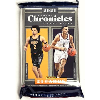 2021/22 Panini Chronicles Draft Picks Basketball Hobby Pack