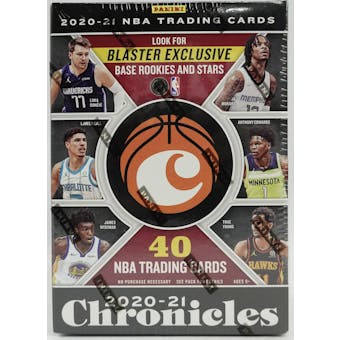 2020/21 Panini Chronicles Basketball 8-Pack Blaster 20-Box Case (Pink Parallels!)