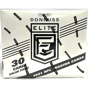 2021 Panini Donruss Elite Football Jumbo Value 12-Pack Box