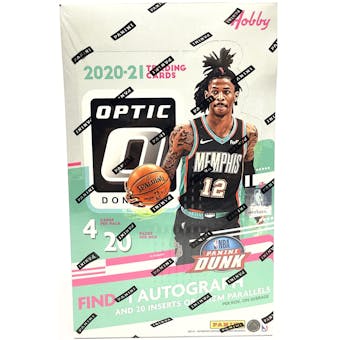 2020/21 Panini Donruss Optic Basketball Hobby 6-Box - Instagram Live 30 Spot Pick Your Team Break #1