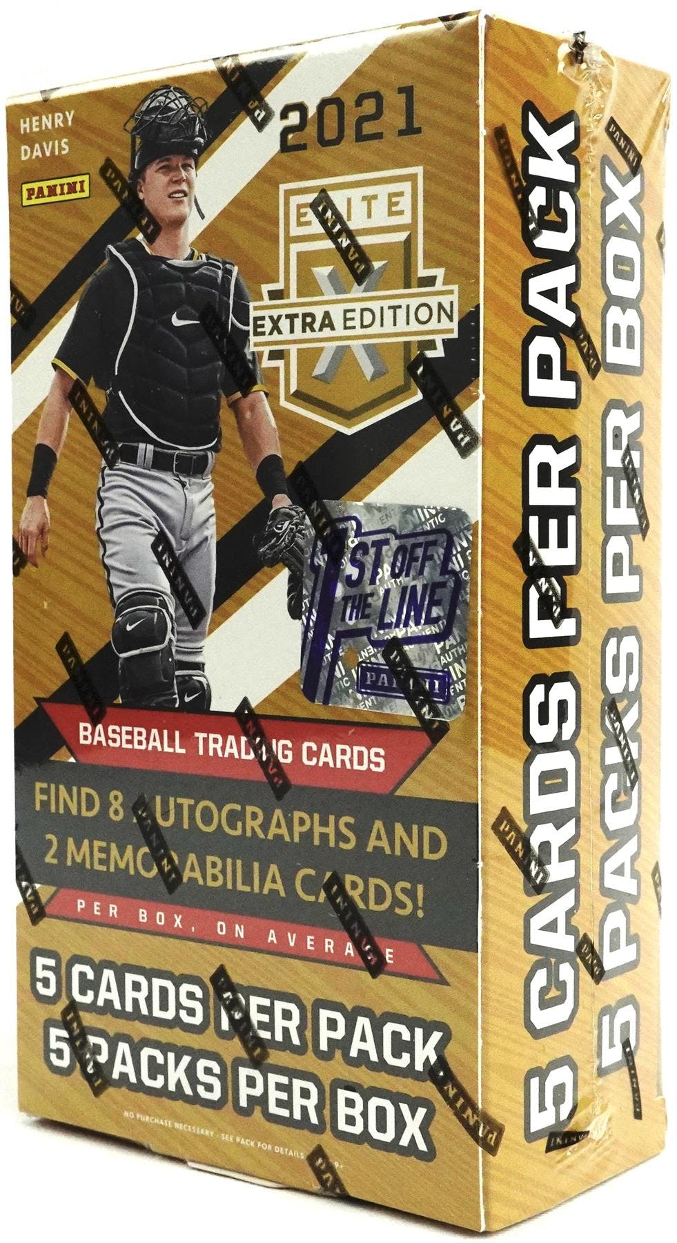 2021 Panini Elite Extra Edition Baseball 1st Off The Line Fotl Hobby Box Da Card World 
