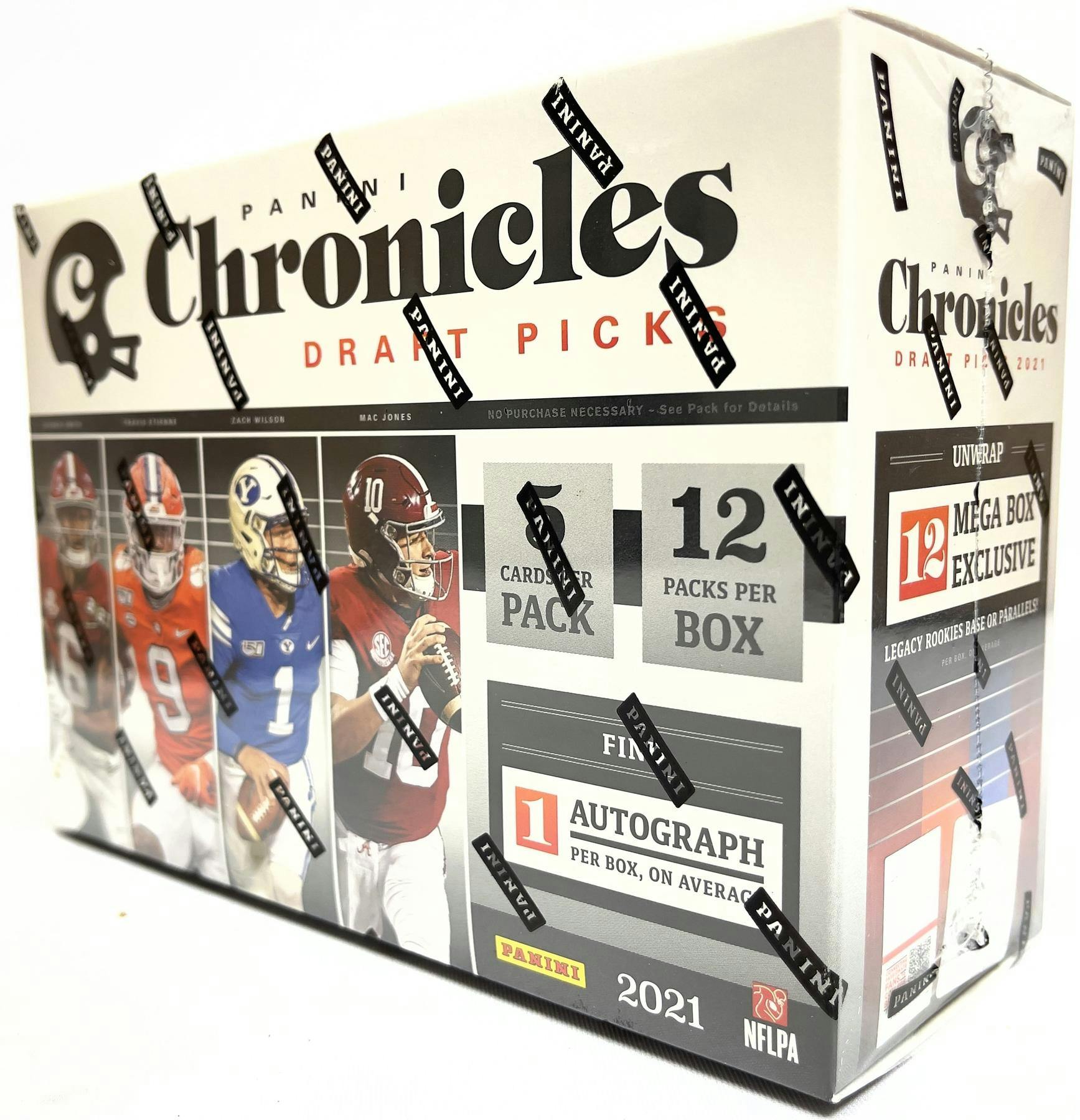 2021 Panini Chronicles Draft Picks Football Mega Box (Orange Parallels