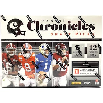2021 Panini Chronicles Draft Picks Football Mega Box (Orange Parallels)