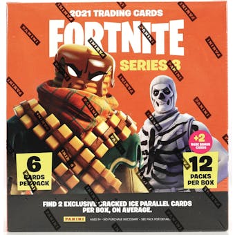 Fortnite Series 3 Trading Cards Mega Box (Lot of 6) (Panini 2021)