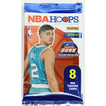 2020/21 Panini NBA Hoops Basketball Hobby Pack