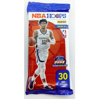 2020/21 Panini NBA Hoops Basketball Jumbo Value Pack (Lot of 12 = 1 Box!)