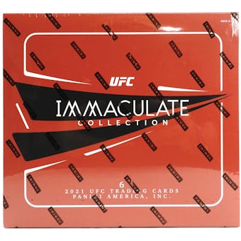 2021 Panini Immaculate UFC Hobby Box