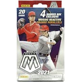 2021 Panini Mosaic Baseball Hanger 64-Box Case (Orange Parallels!)
